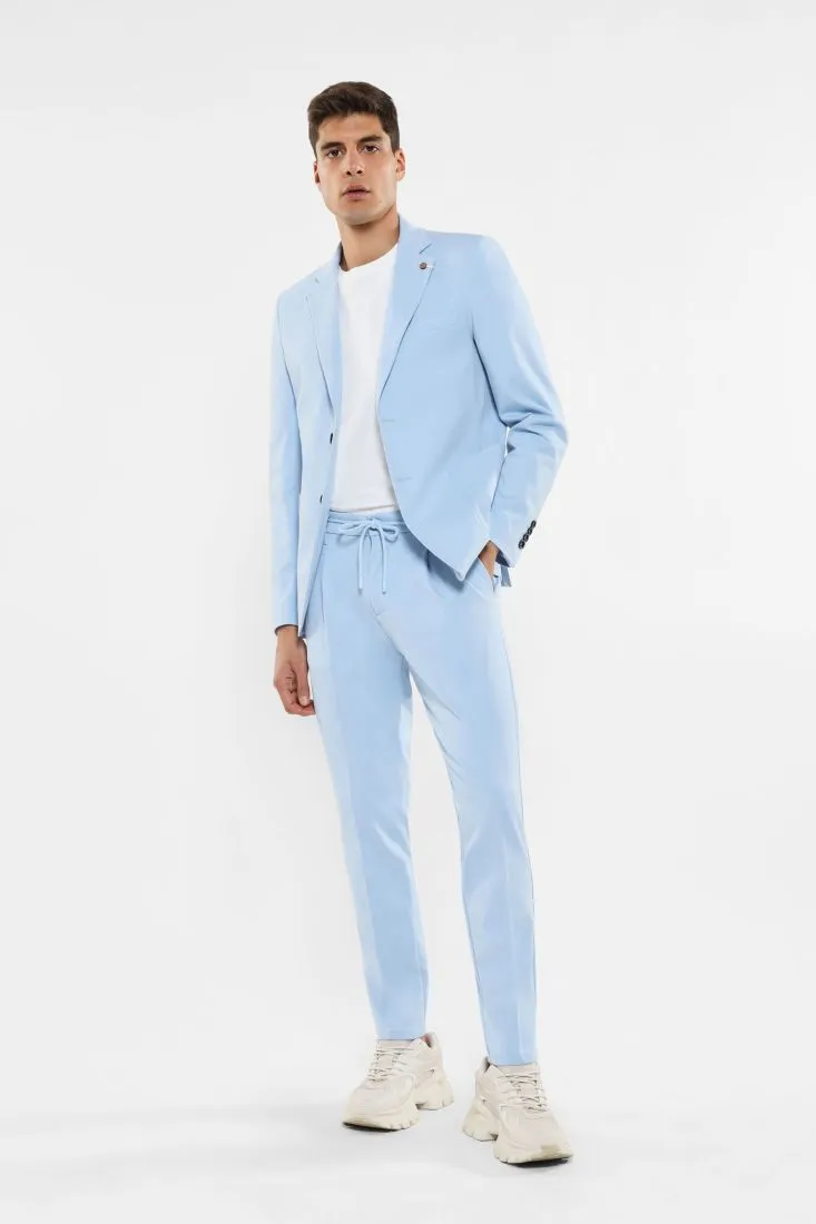 Pantaloni fluidi con cordino
