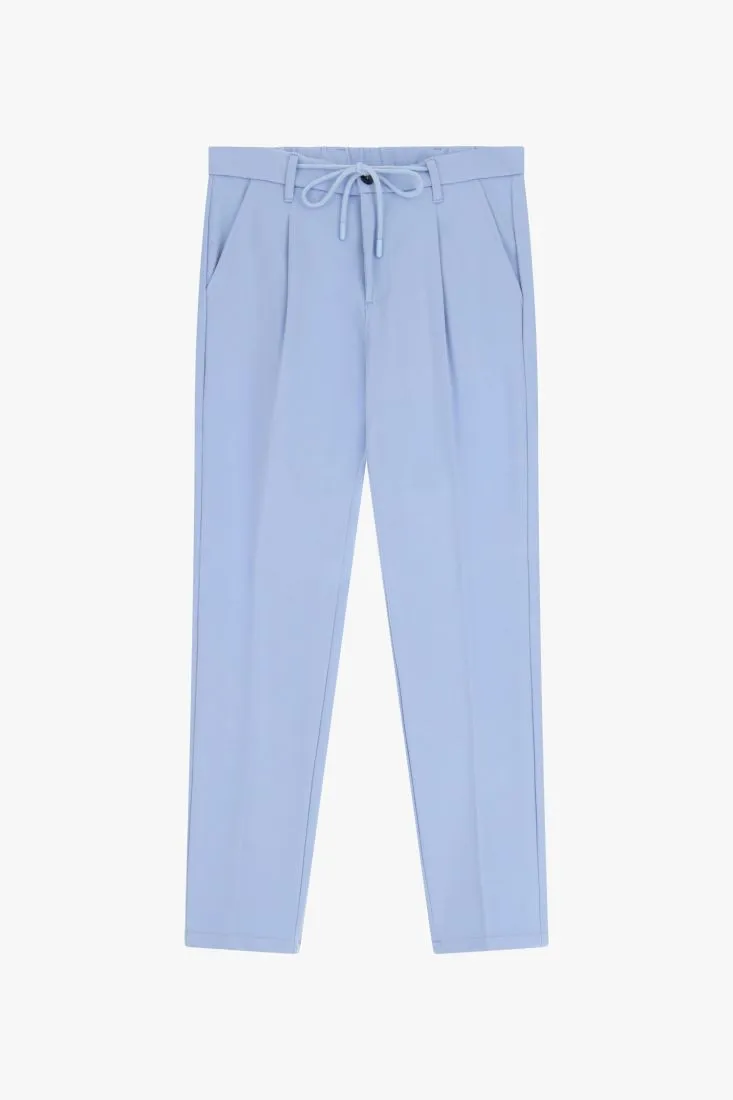 Pantaloni fluidi con cordino