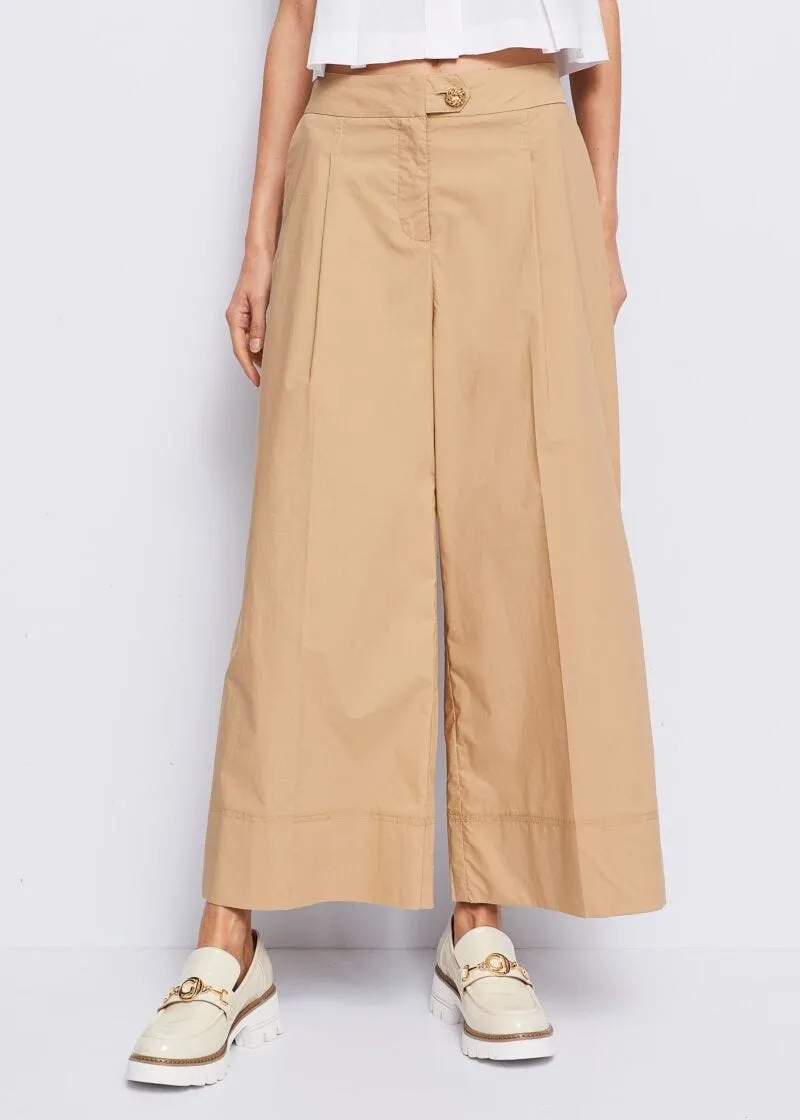 Pantaloni in popeline