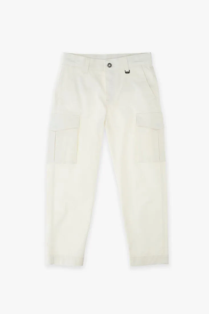 Pantaloni slim-fit bambino monocolour con tasche laterali