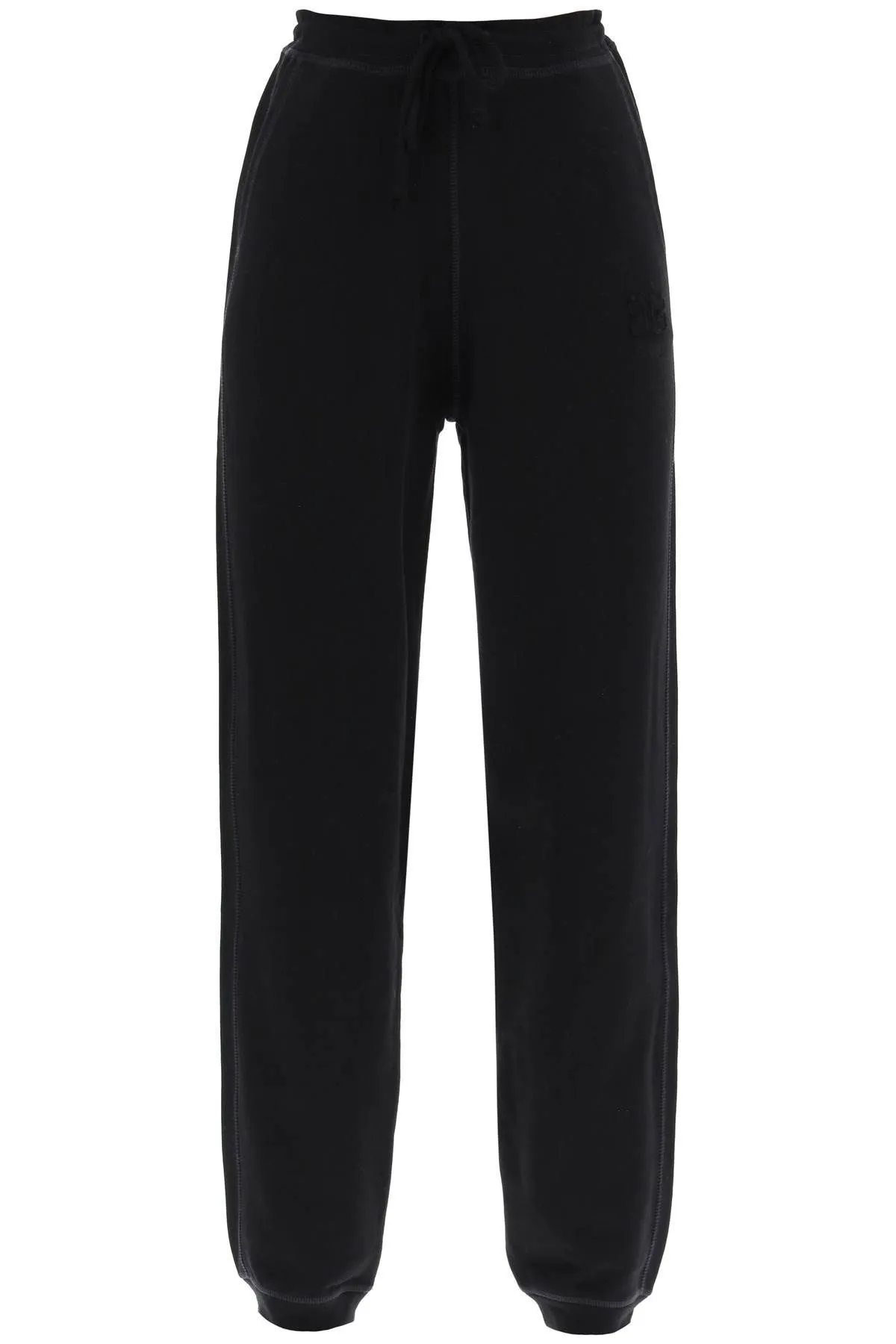 Pantaloni sportivi in cotone sgarzato