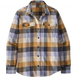 Patagonia W's L / S Organic Cotton MW Fjord Flannel Shirt camicia donna
