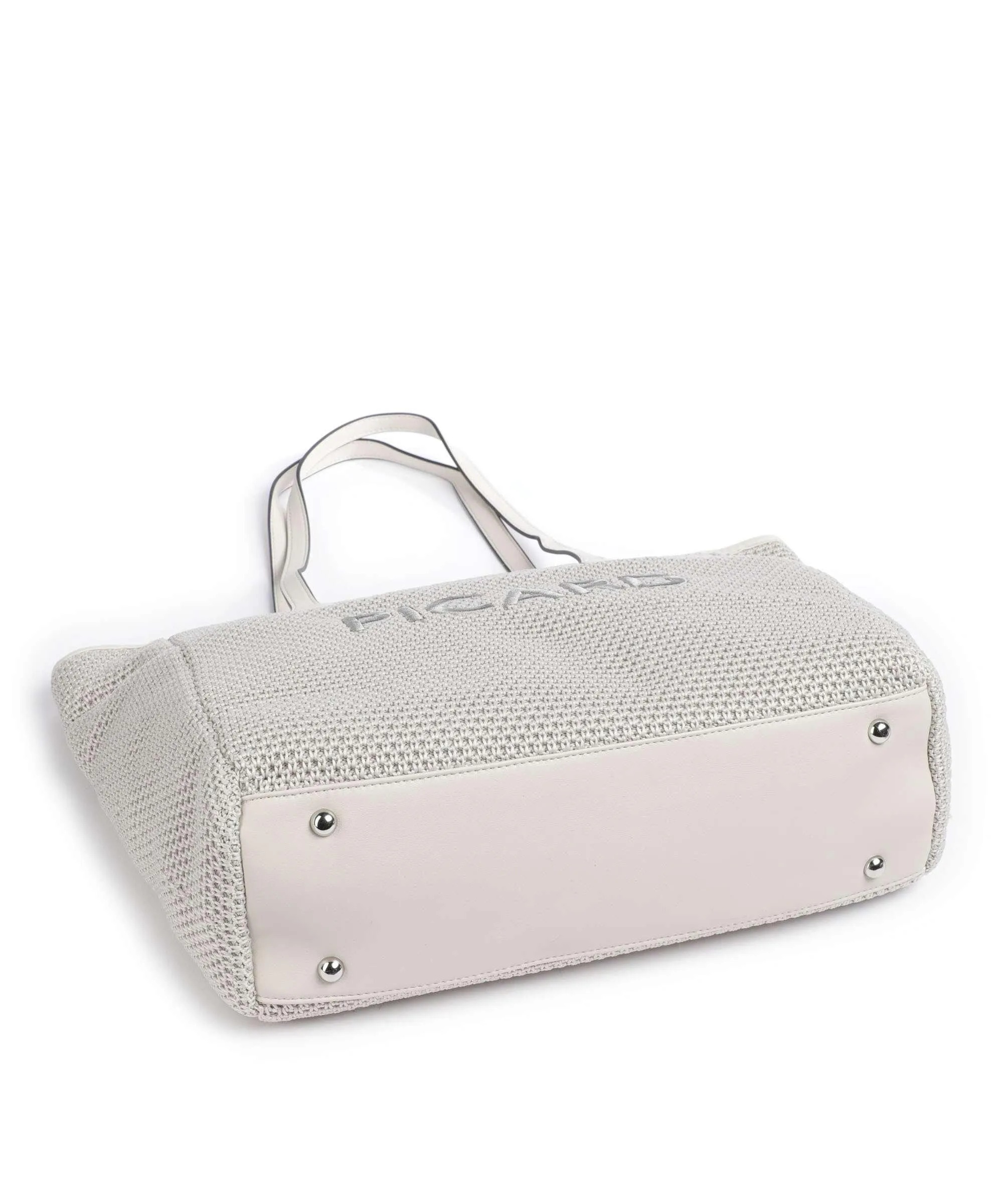  Picard Knitwork Borsa shopper poliestere riciclato grigio chiaro  
