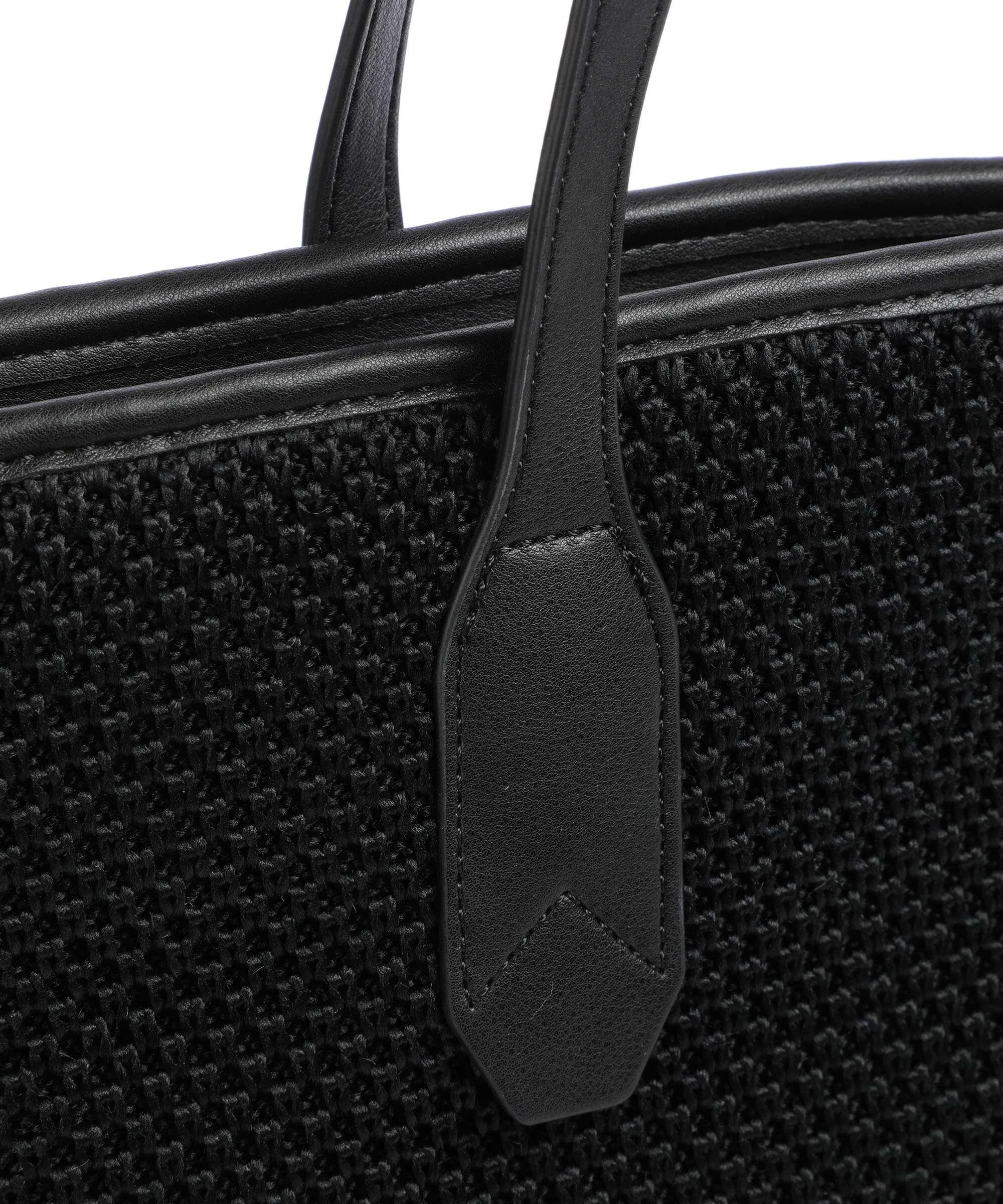  Picard Knitwork Borsa shopper poliestere riciclato nero  