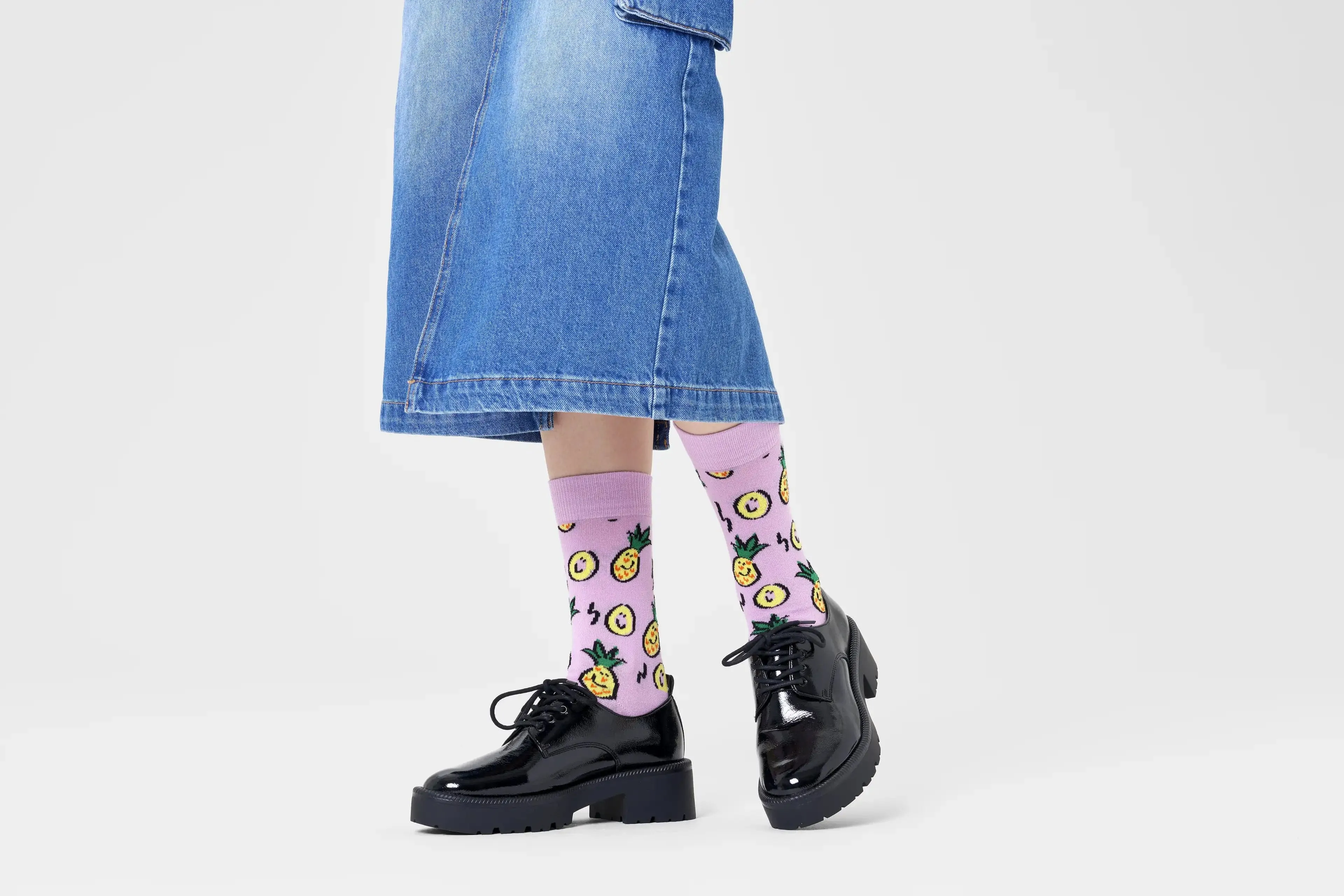 PINEAPPLE SOCK LIGHT PURPLE