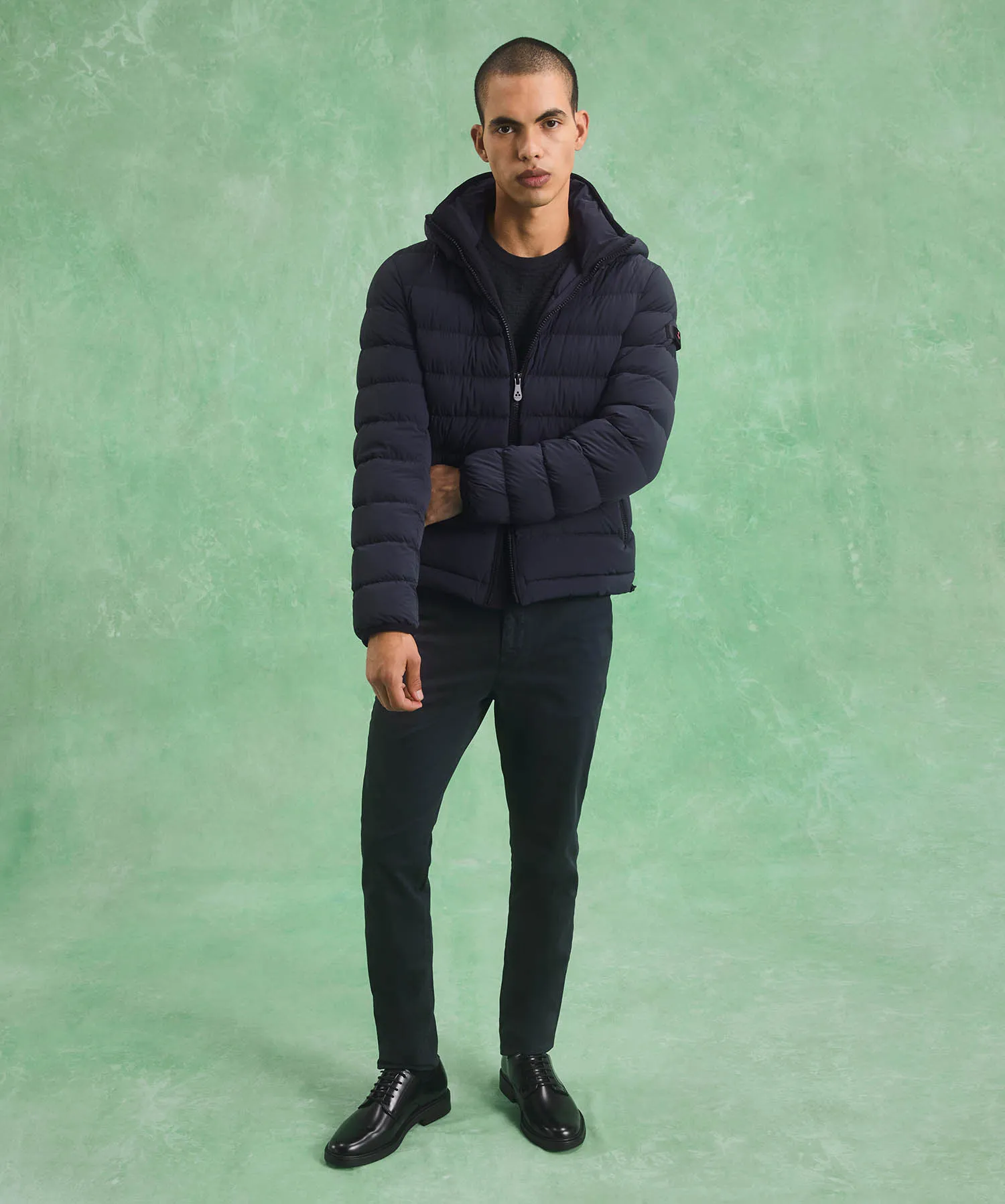 Piumino in tela stretch