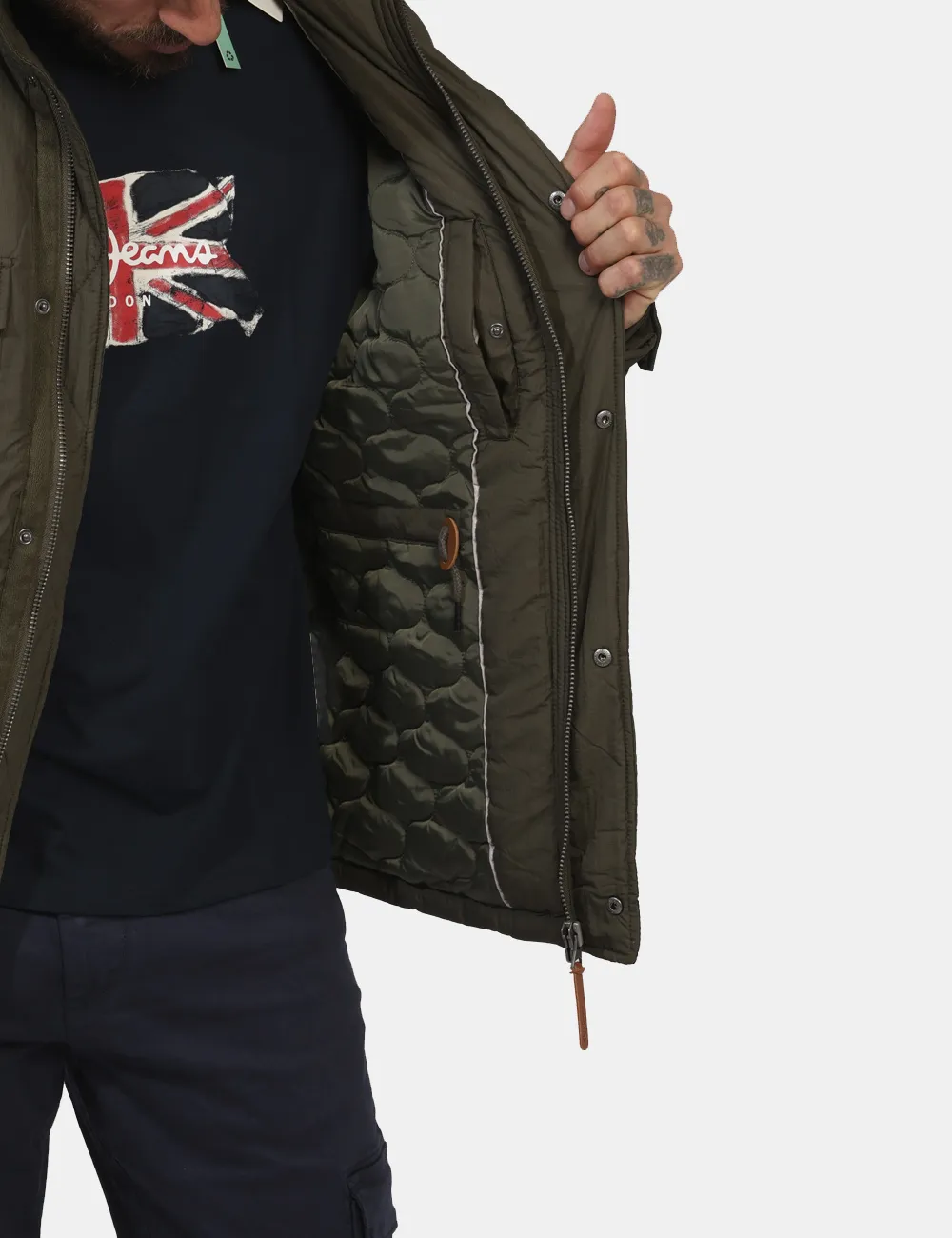 Piumino Pepe Jeans Verde