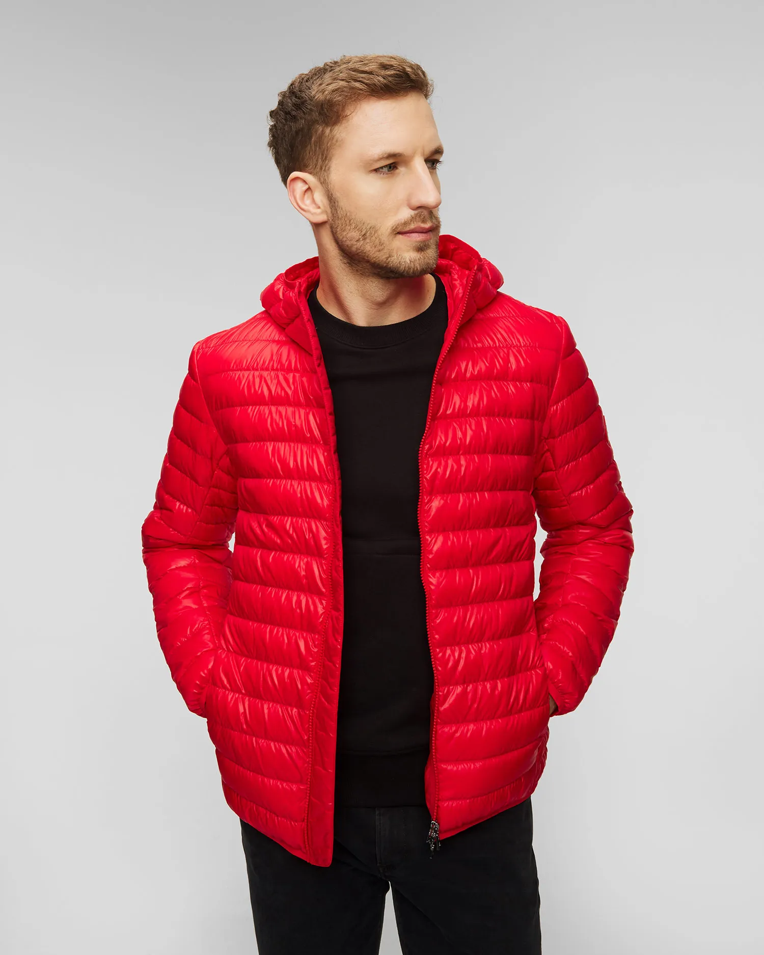 Piumino rosso da uomo BOGNER Areso-D 81477261-554