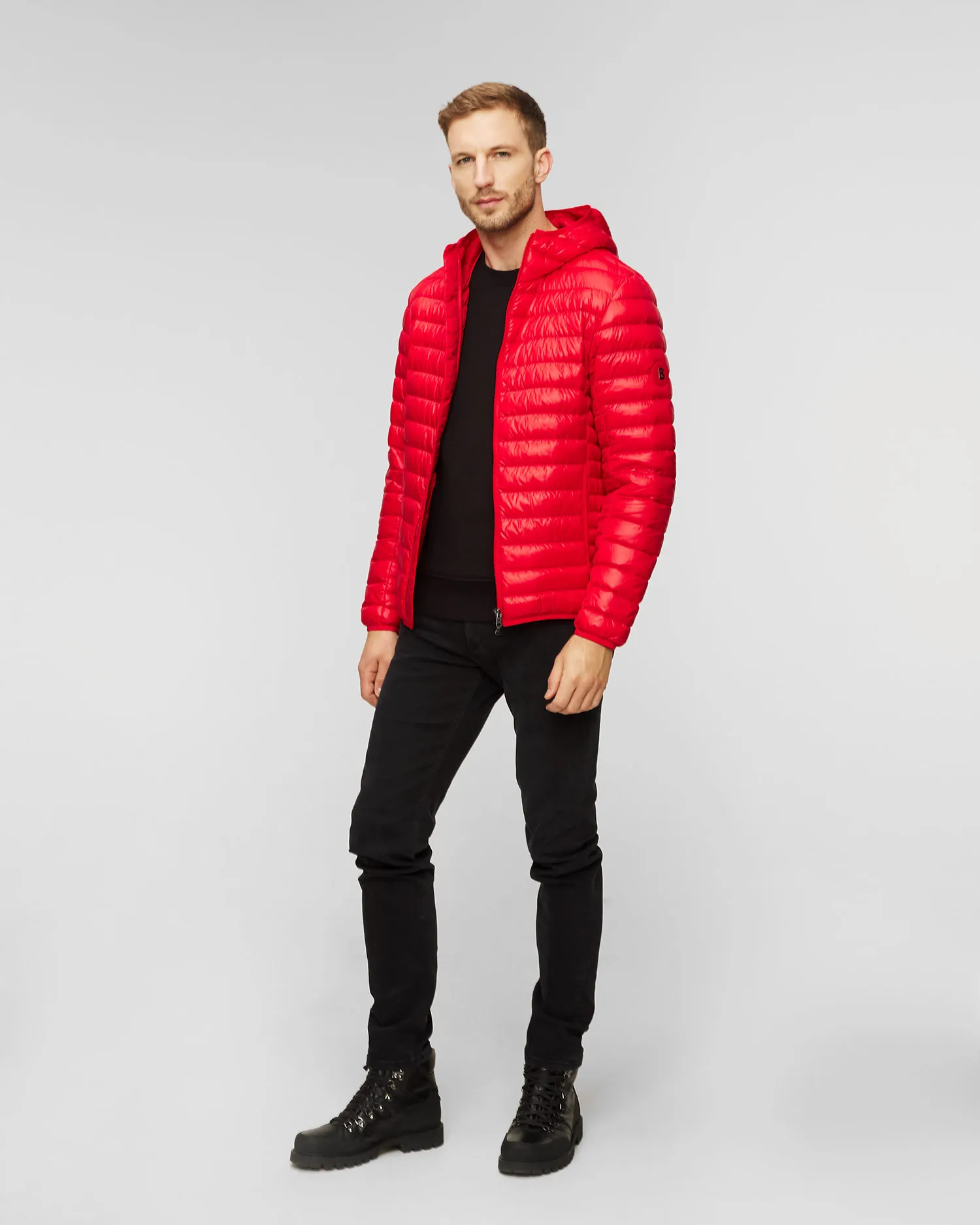 Piumino rosso da uomo BOGNER Areso-D 81477261-554