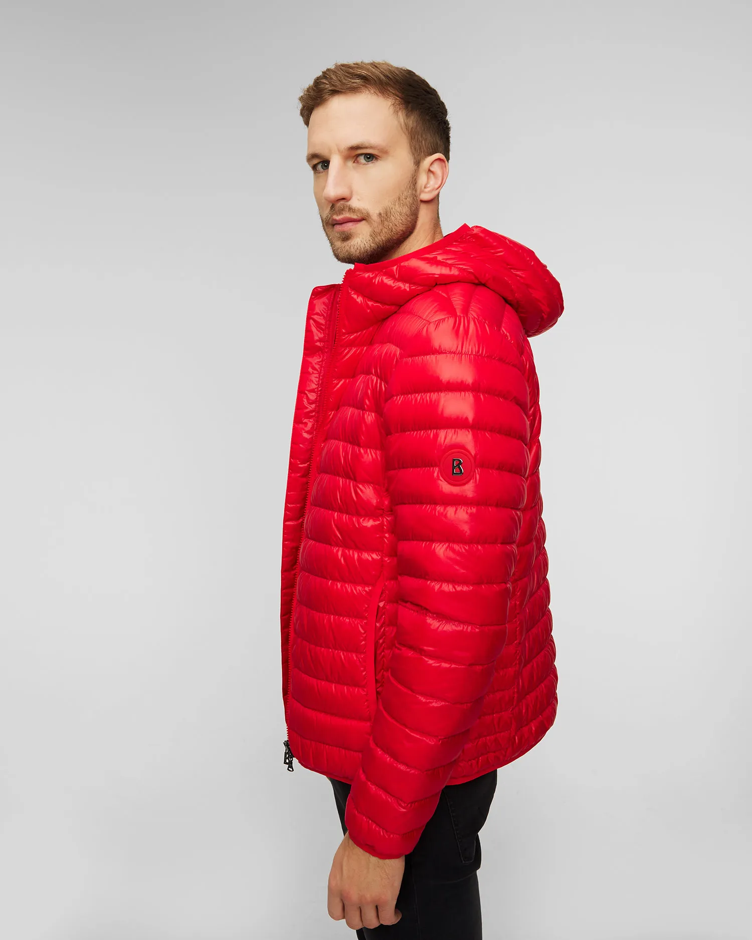 Piumino rosso da uomo BOGNER Areso-D 81477261-554