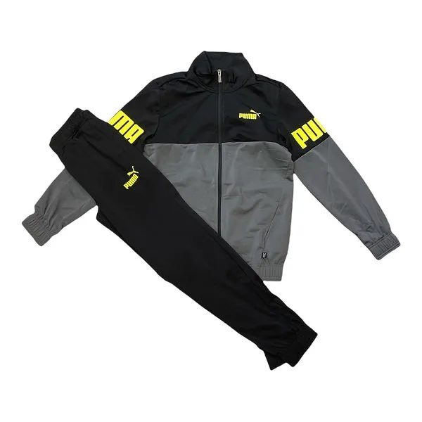 Puma Tuta Power Colorblock 848108 51 black-lemon