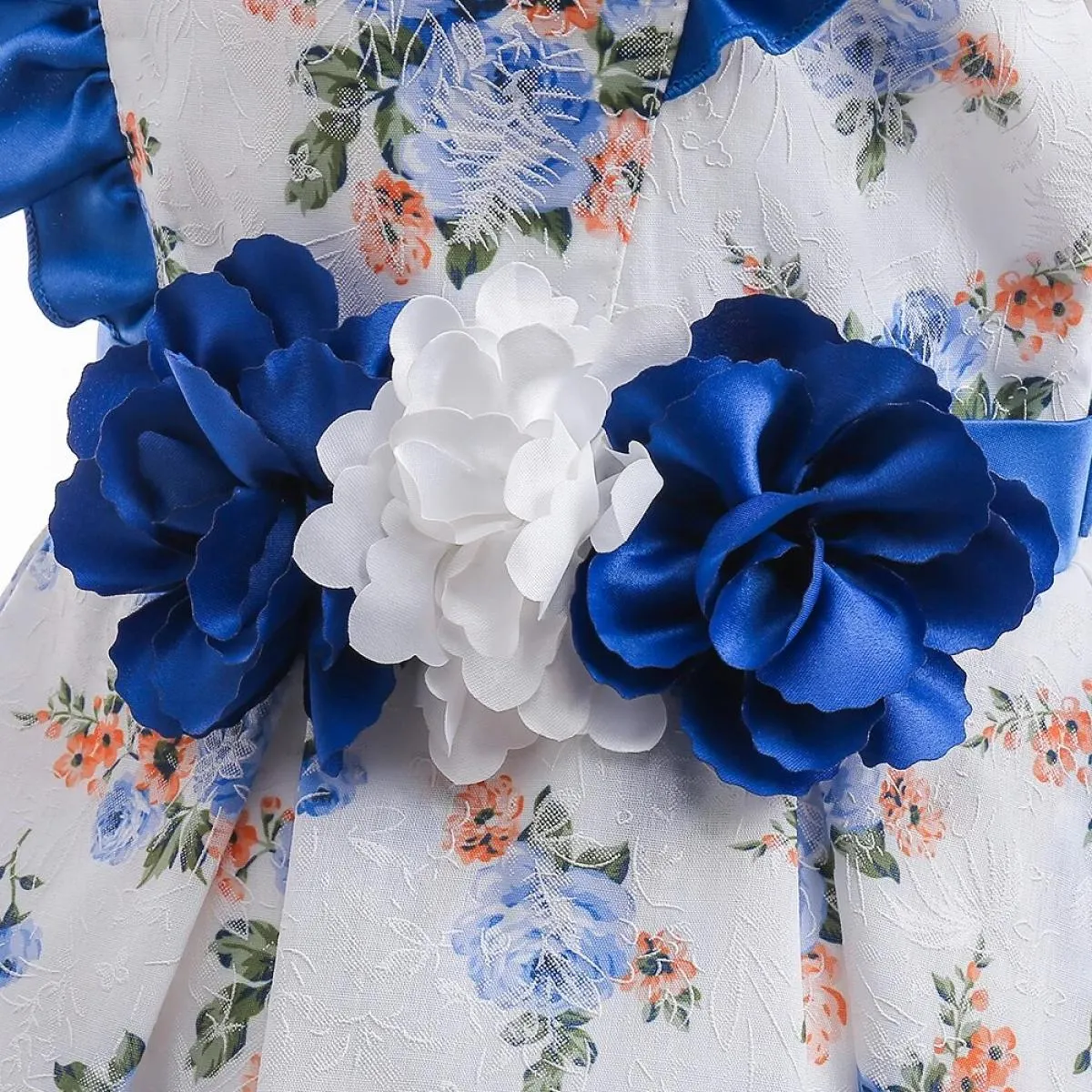 Ragazze Bambini Fiore Elegante causale Principessa Abiti da festa Abbigliamento per bambini Natale Compleanno Matrimonio Bambino