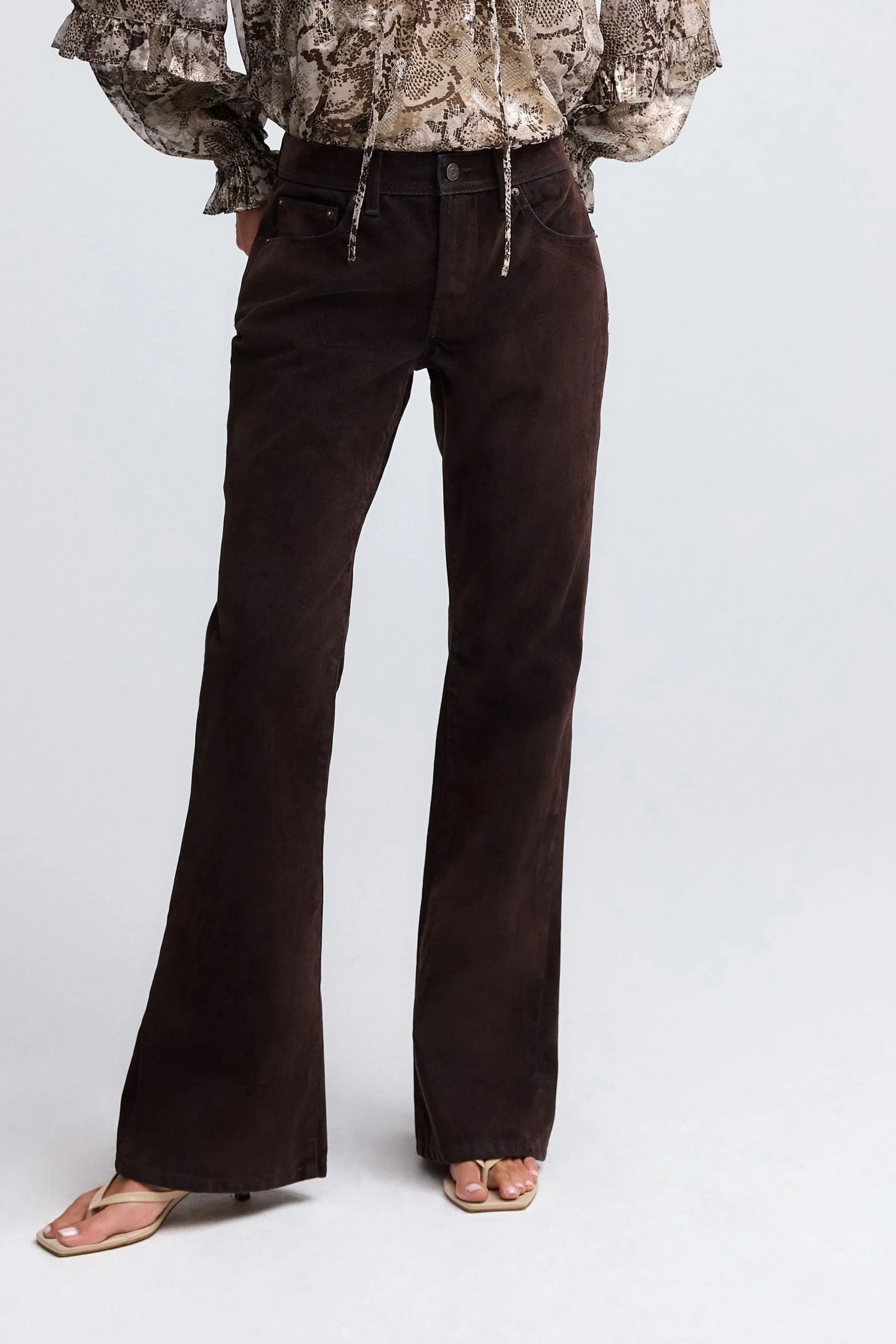 Relaxed Bootcut 100% Cotton Jeans    