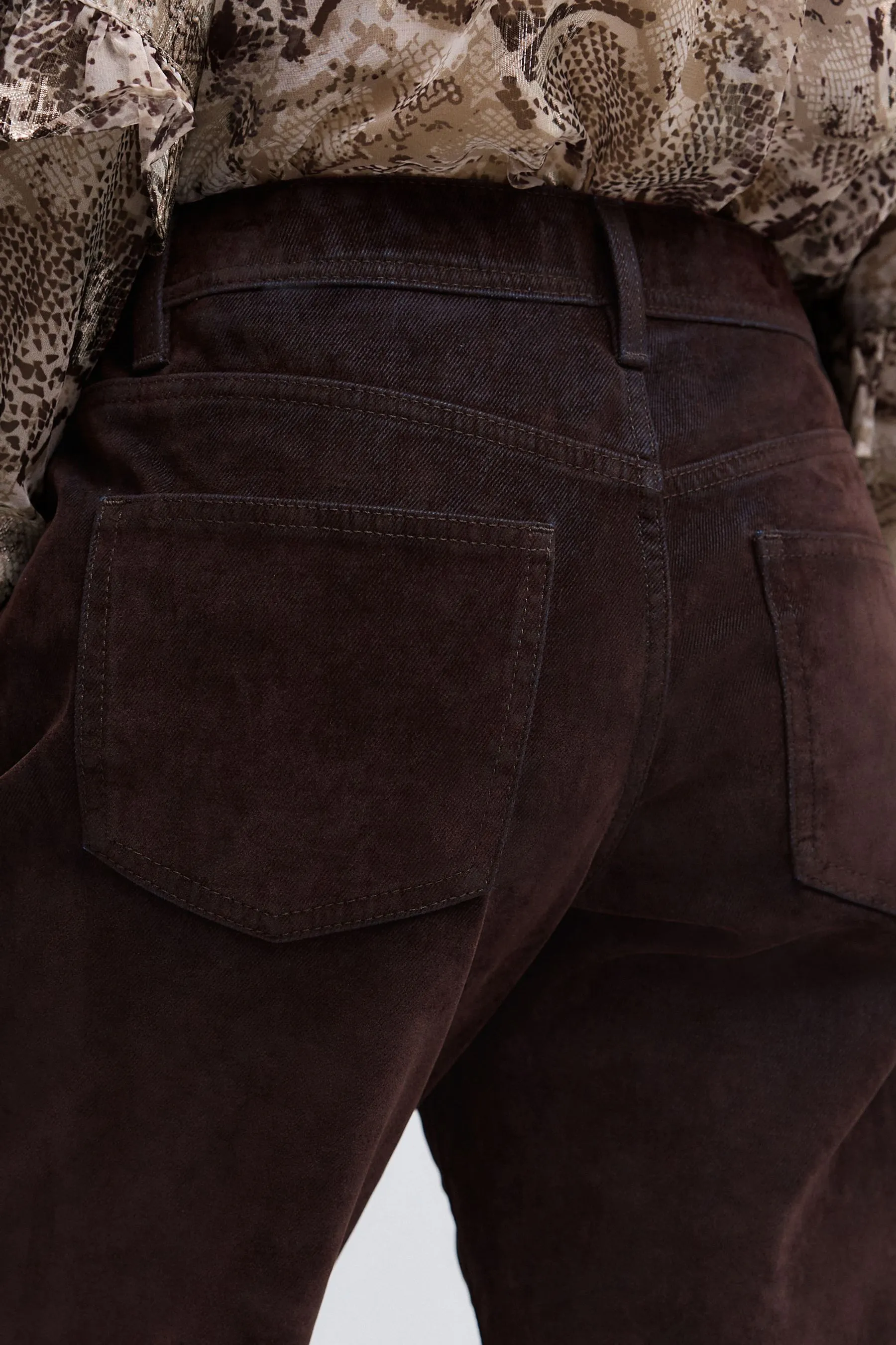 Relaxed Bootcut 100% Cotton Jeans    
