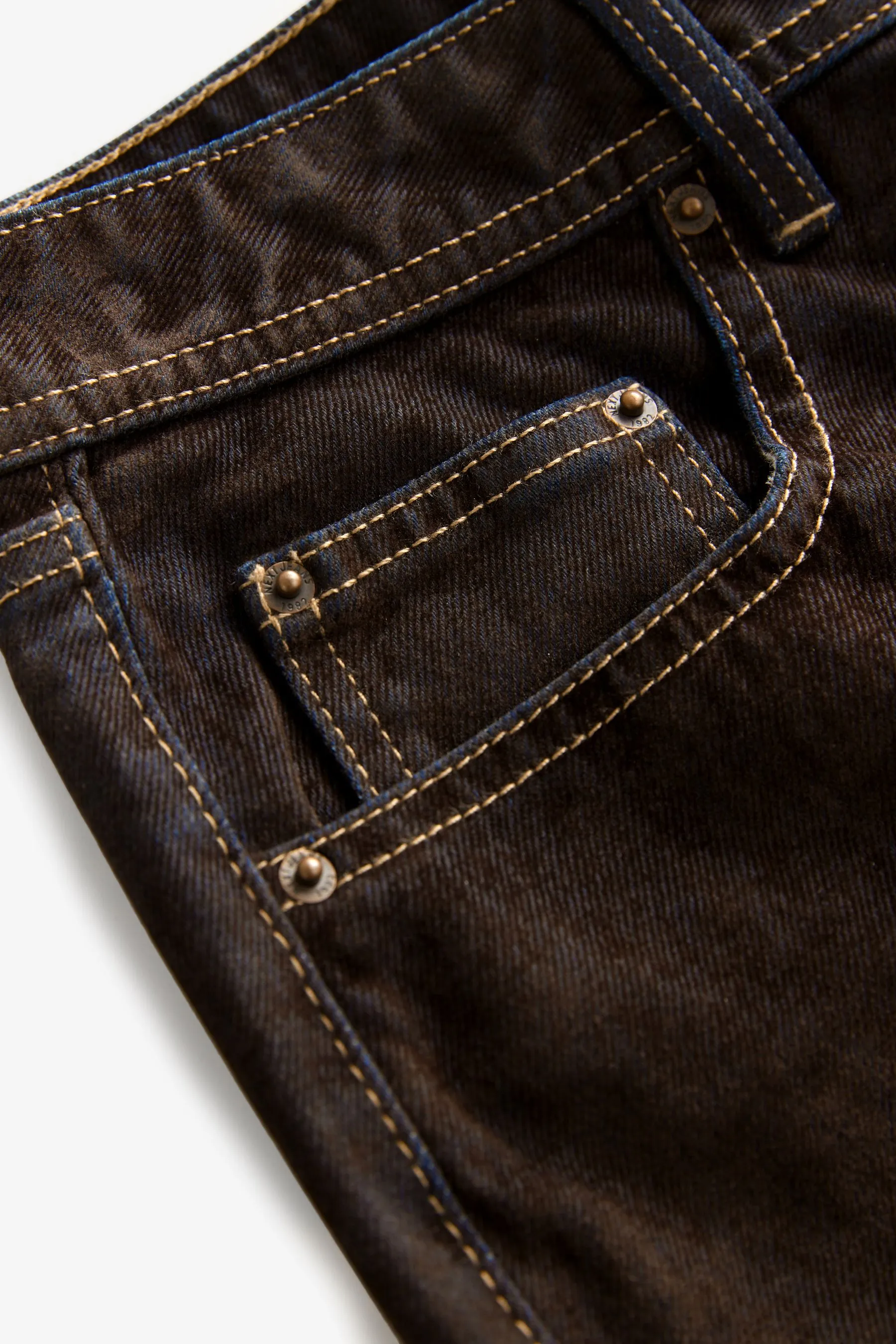 Relaxed Bootcut 100% Cotton Jeans    