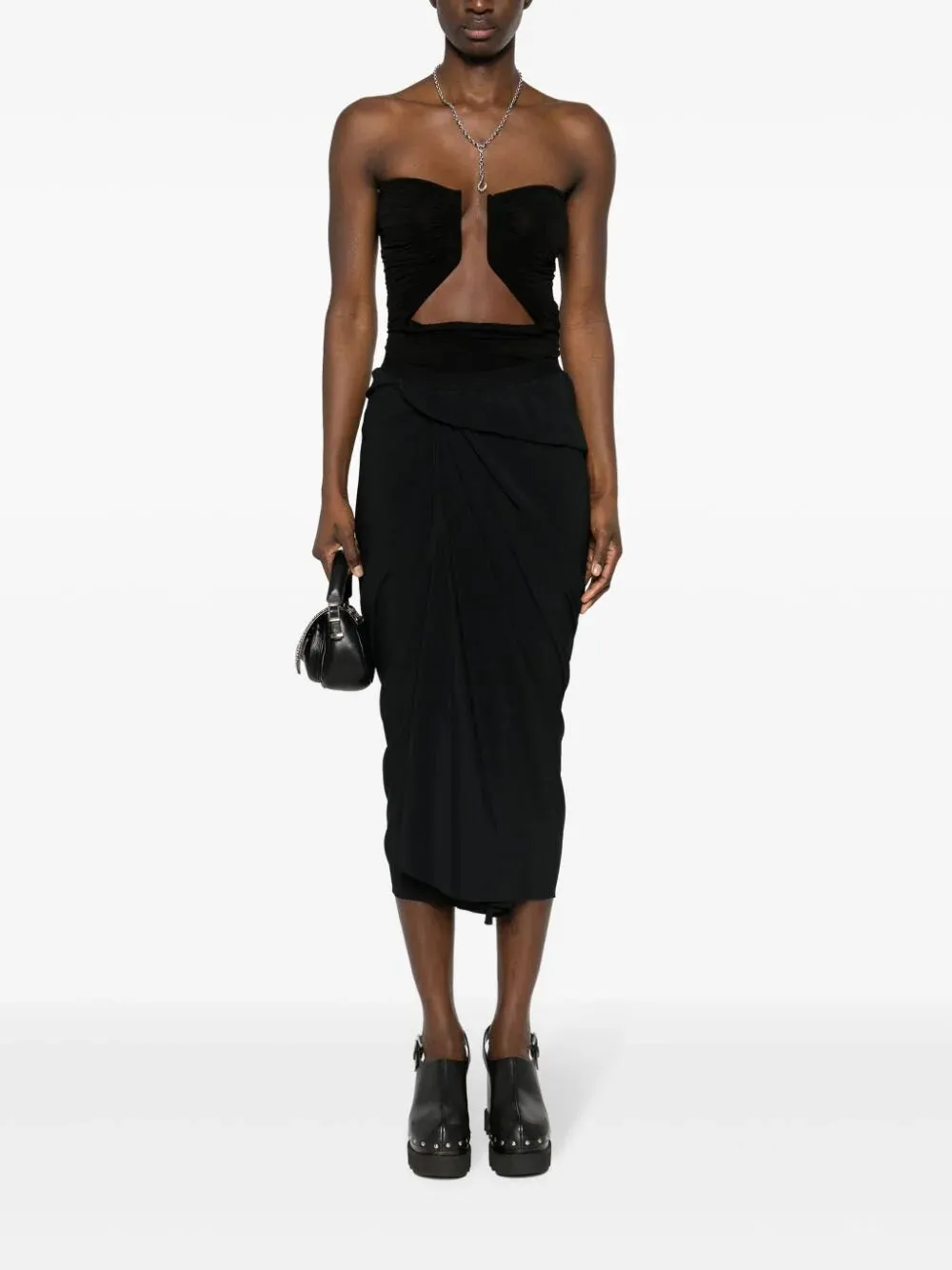 RICK OWENS WRAP SKIRT