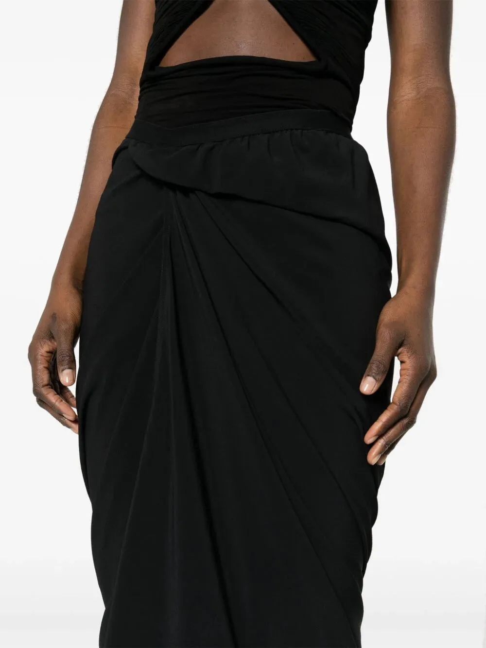 RICK OWENS WRAP SKIRT