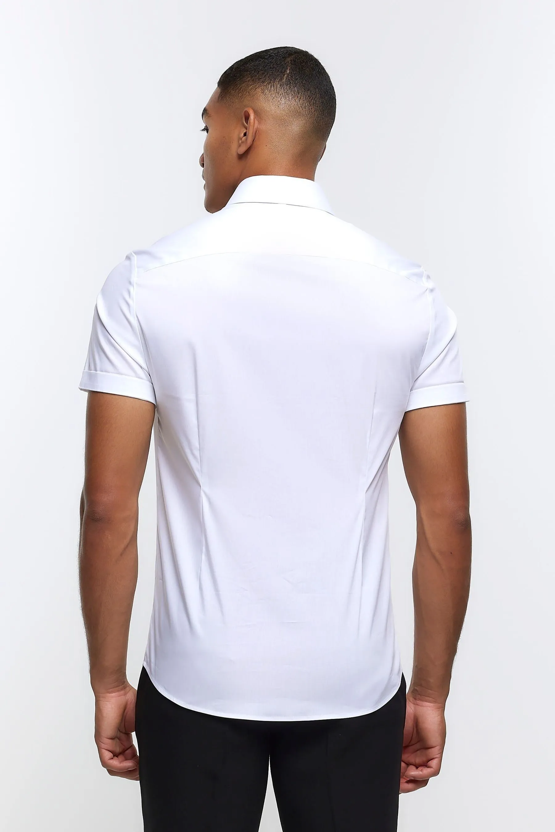River Island - Camicia muscle fit