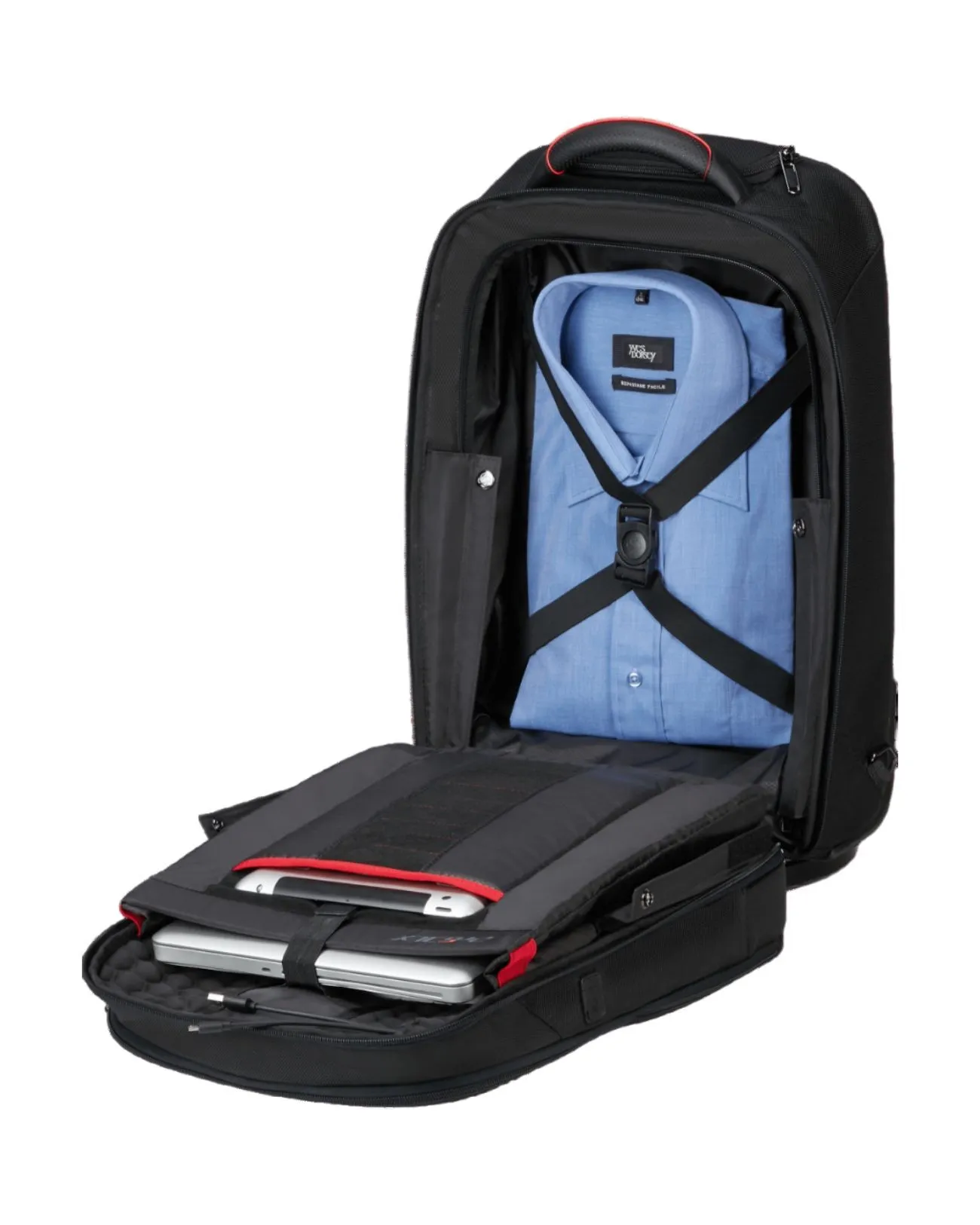 Samsonite - Zaino in nylon porta Pc con ruote 17.3