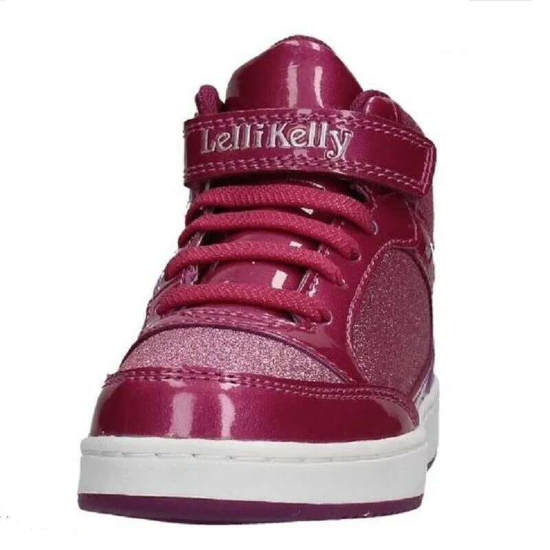 Scarpe bambina LELLI KELLY - Art. LK6828 -sneakers porpora vernice casual