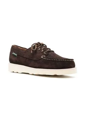 SEBAGO Calzature,Mocassini Mocassini con lacci in camoscio marrone 