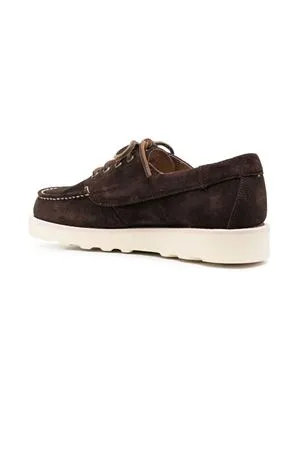SEBAGO Calzature,Mocassini Mocassini con lacci in camoscio marrone 