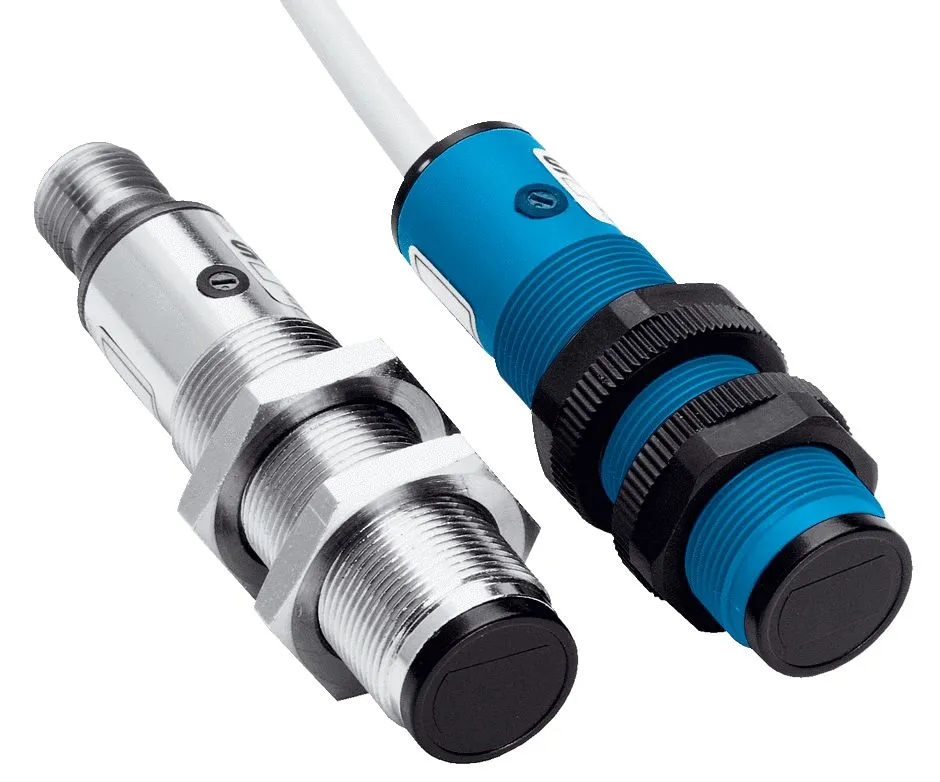 Sensore fotoelettrico Cilindrico SICK, , rilevamento 5 mm → 400 mm, uscita Commutazione luce/buio, NPN