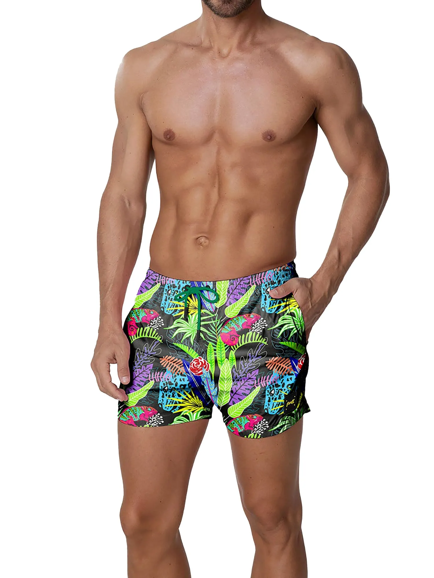 Short mare fantasia fluo