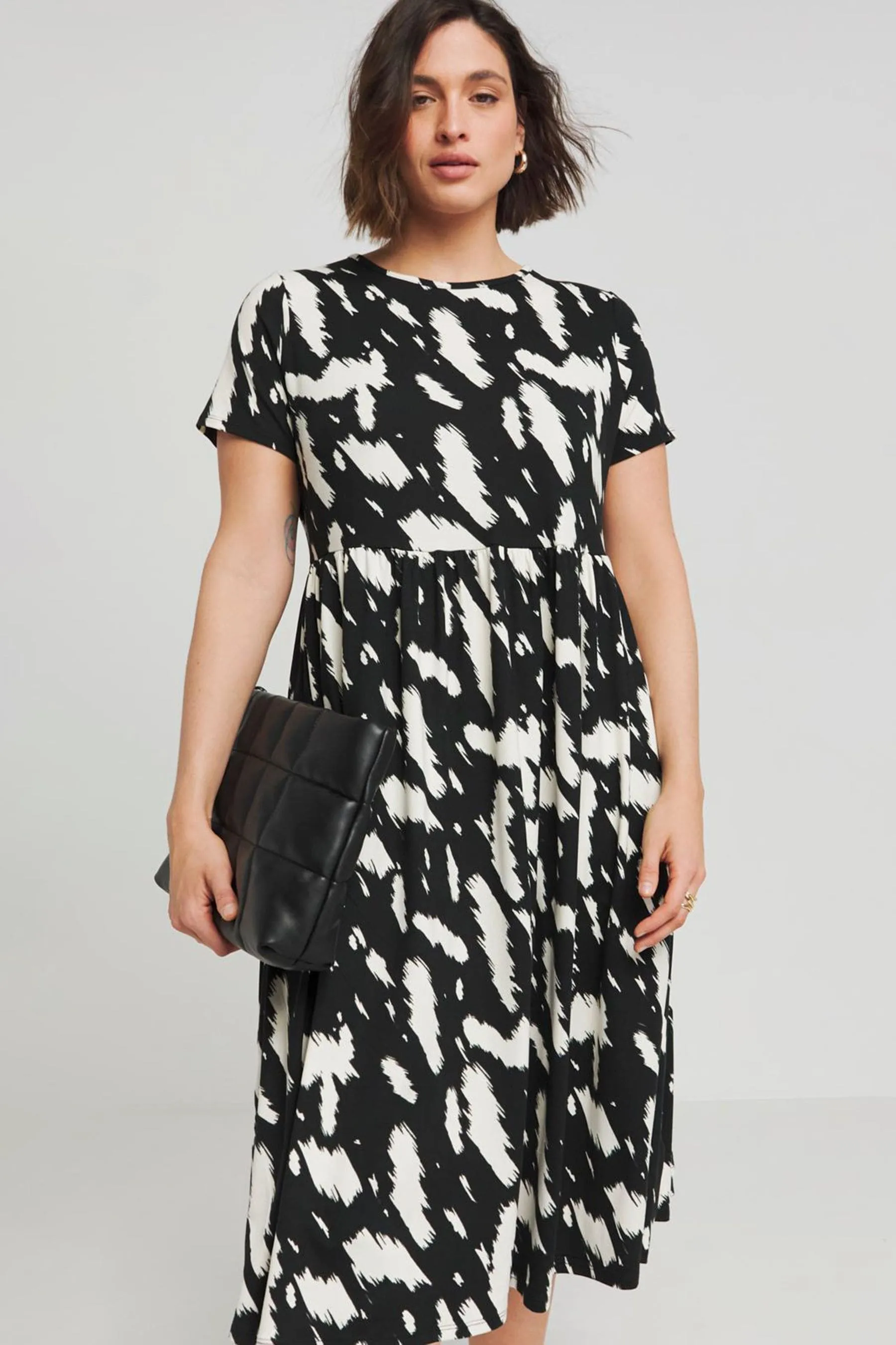 Simply Be - Abito midi super morbido con tasche