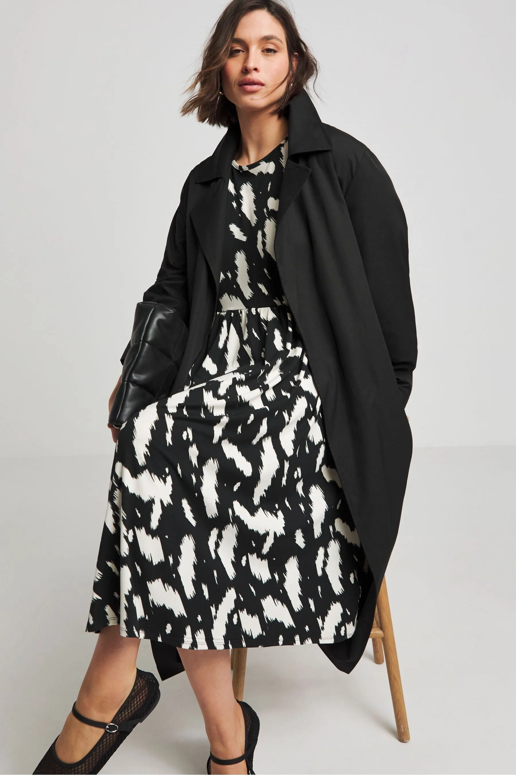 Simply Be - Abito midi super morbido con tasche