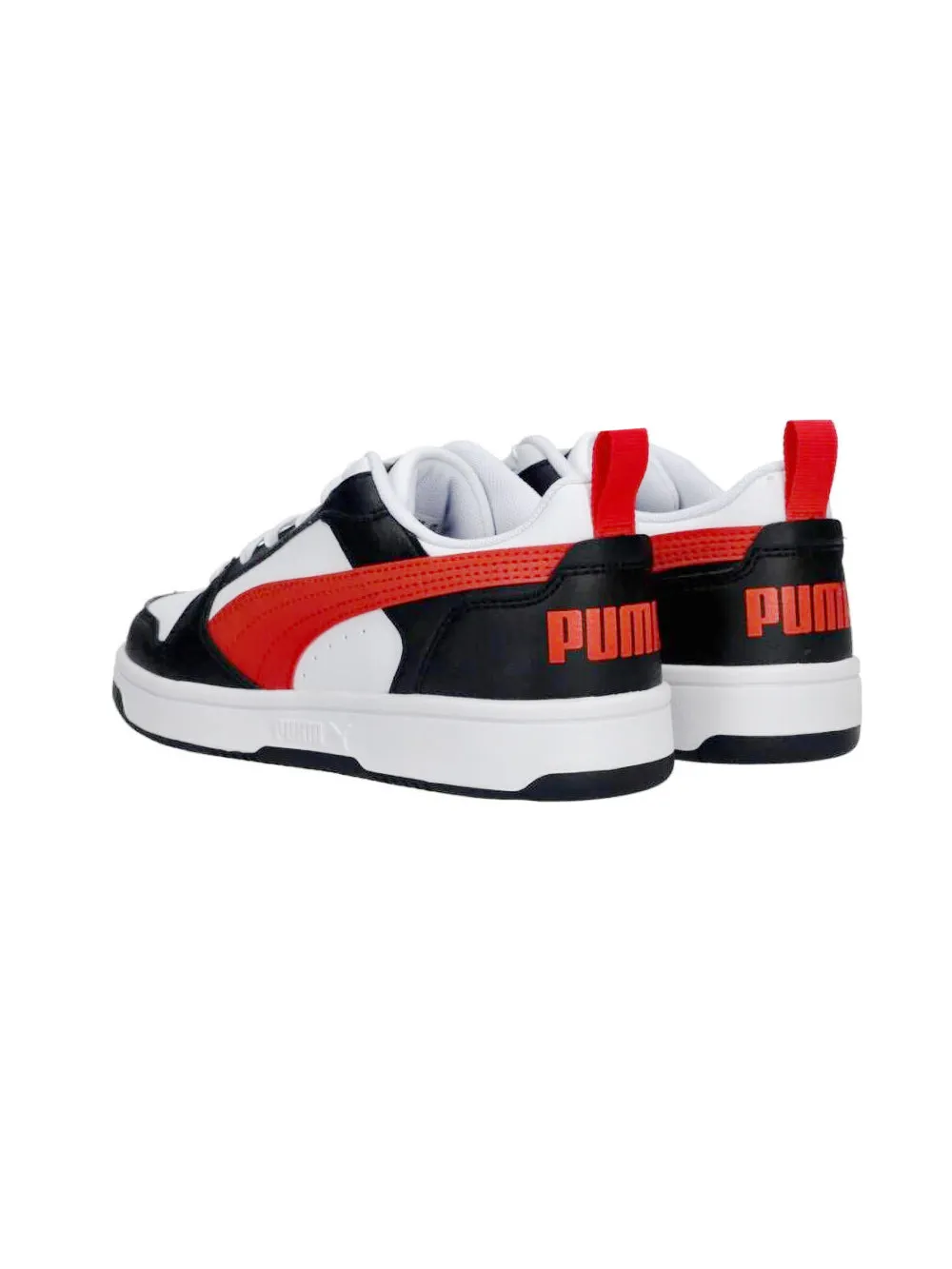 Sneakers Basse PUMA Bambino Puma Rebound V6 Lo J,PUMA White-For Bianco