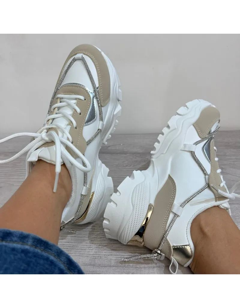 SNEAKERS KLARY BEIGE