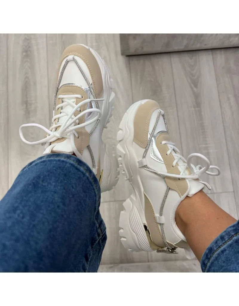 SNEAKERS KLARY BEIGE