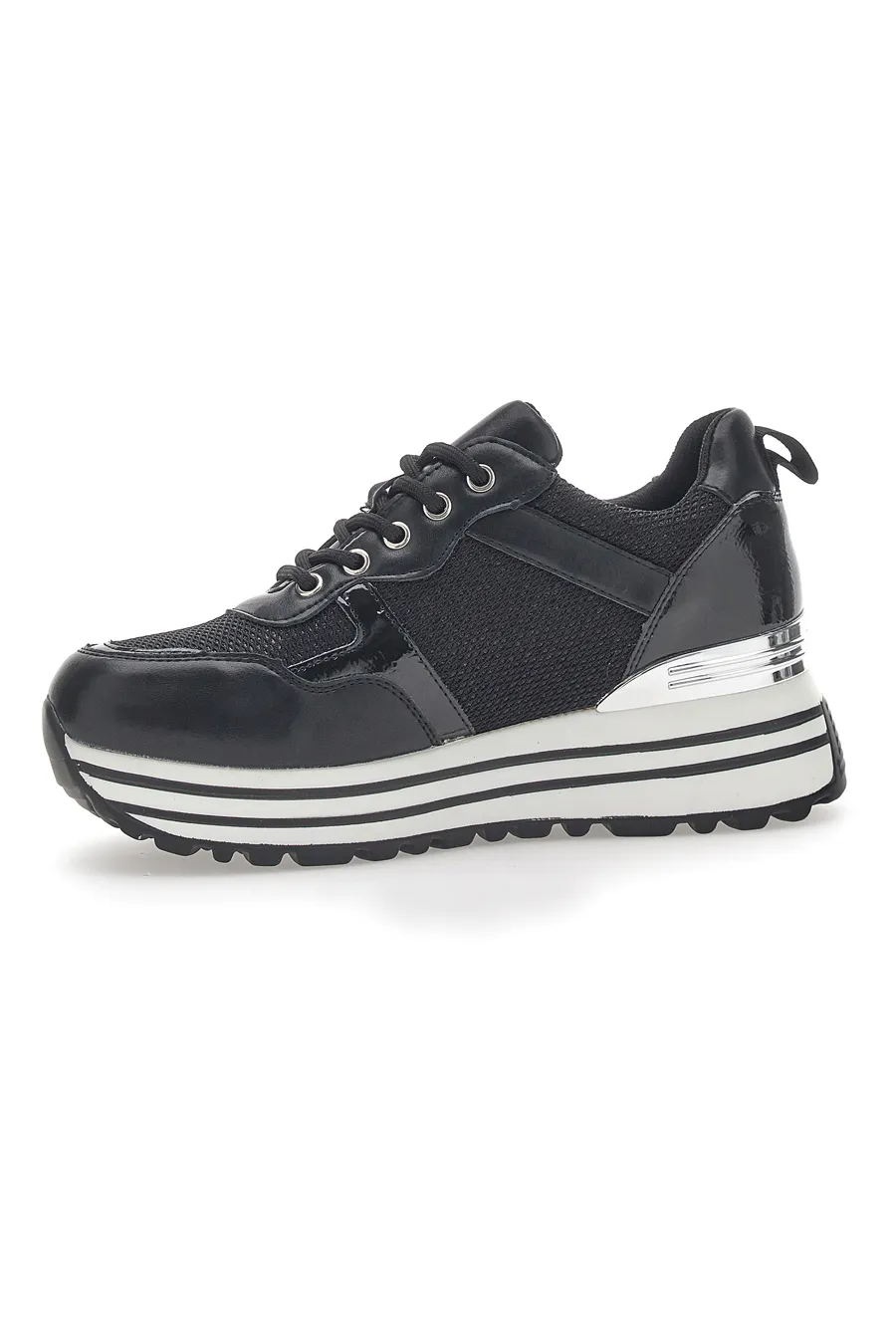 Sneakers Platform Gavi 222 Nere