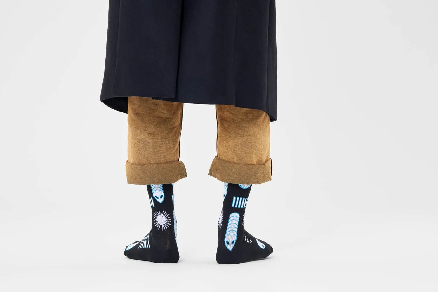 SPACE CREATURES CREW SOCK