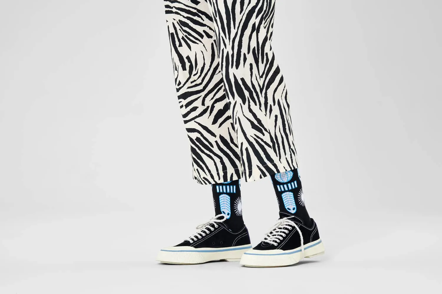 SPACE CREATURES CREW SOCK