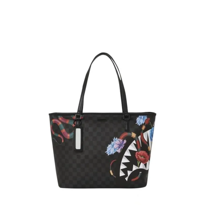 Sprayground Sneakes On A Bag Tote Nero