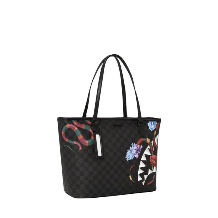 Sprayground Sneakes On A Bag Tote Nero