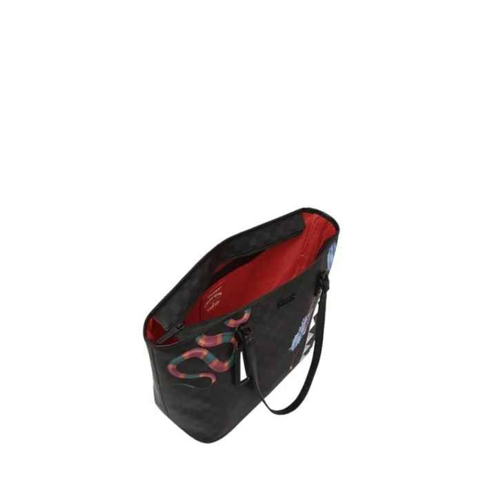 Sprayground Sneakes On A Bag Tote Nero