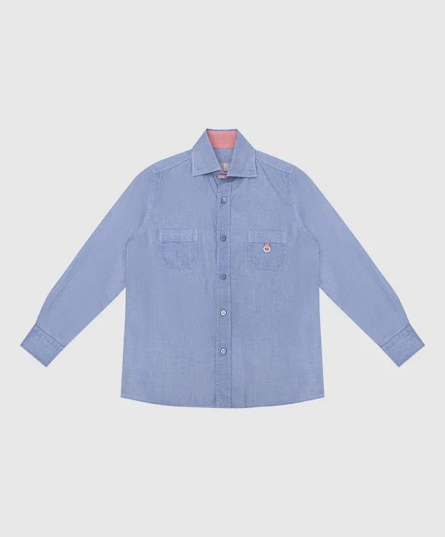 Stefano Ricci Maglietta blu per bambini YC005330LX1986