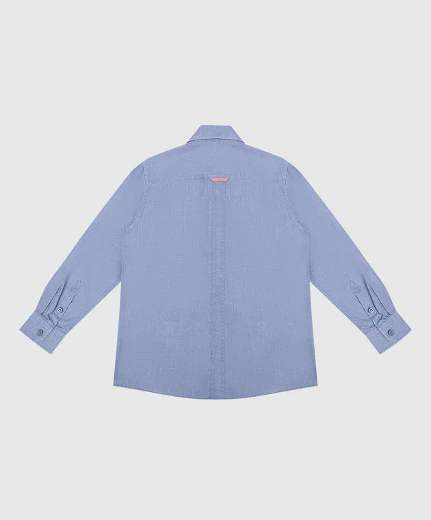 Stefano Ricci Maglietta blu per bambini YC005330LX1986