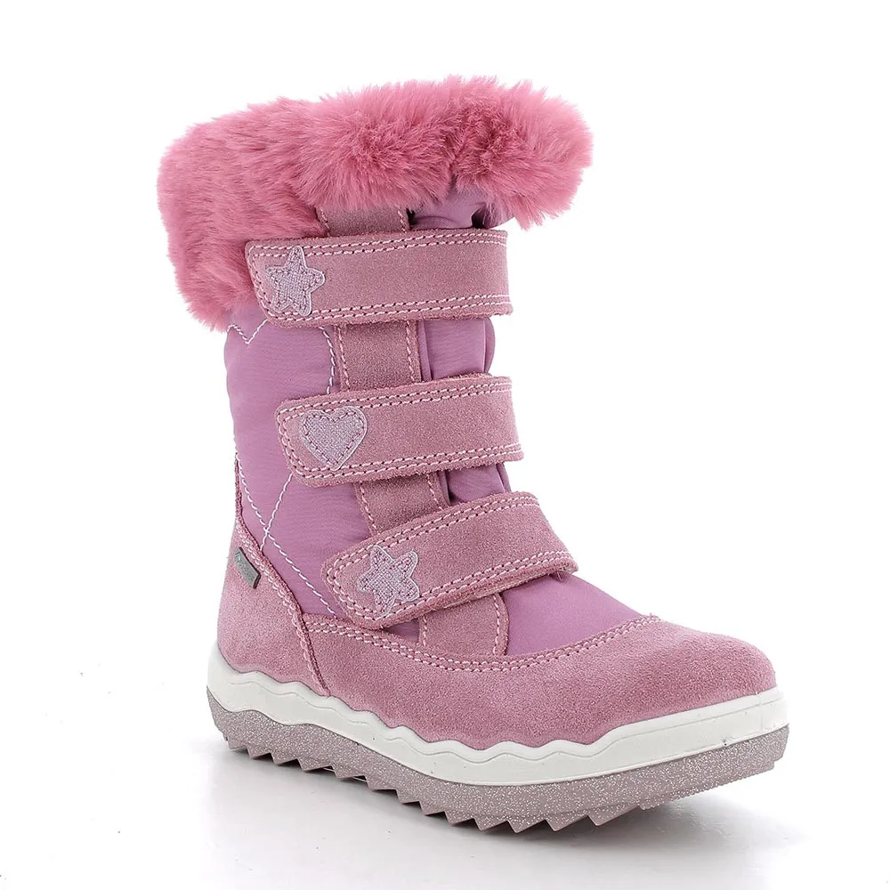 Stivaletti gore-tex da bambina pink-orchidea            