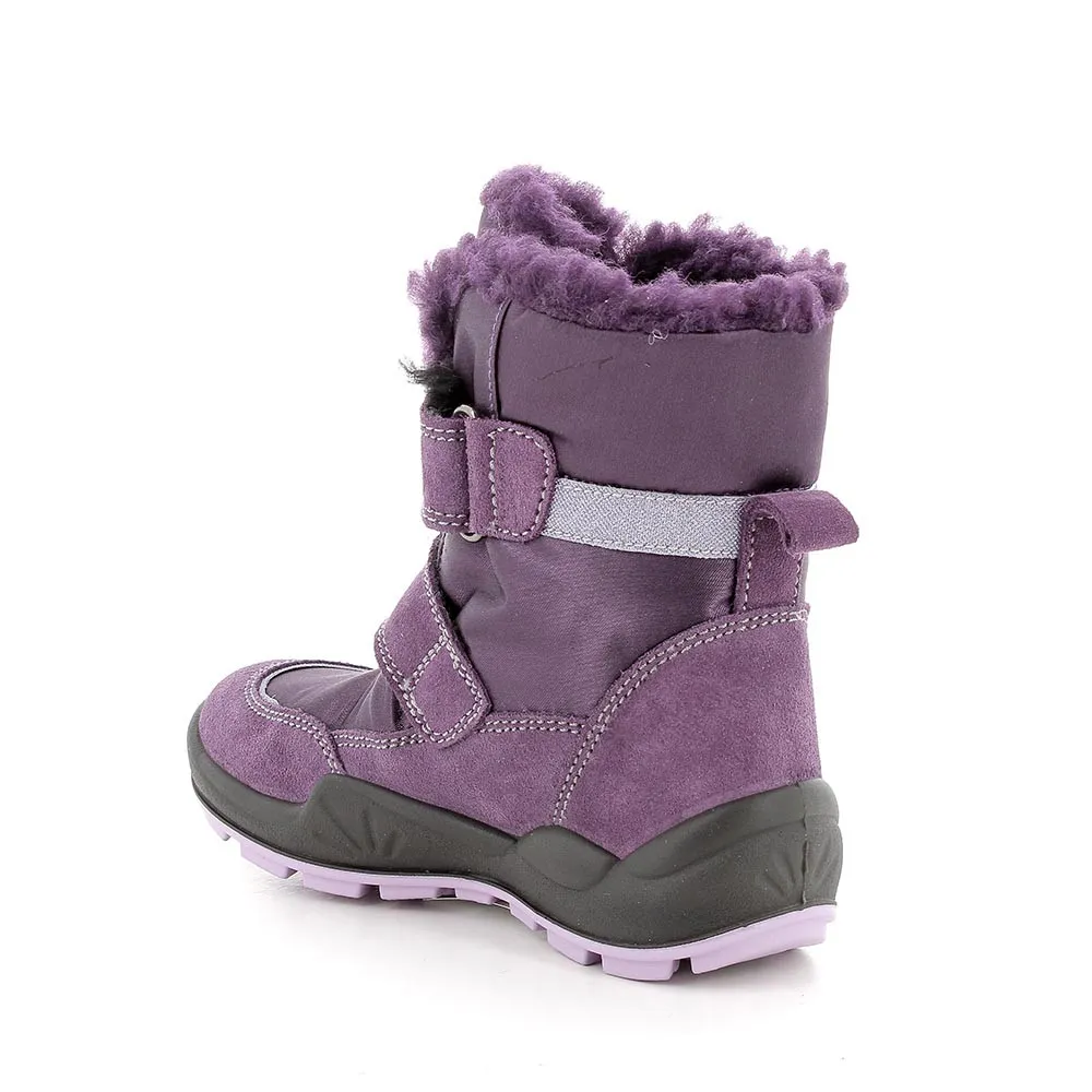 Stivaletti gore-tex da bambina purple-viola scuro            