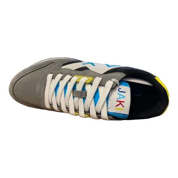Sun68 men's sneakers Jaki Party Multicolors Z32116 3411 medium gray-black