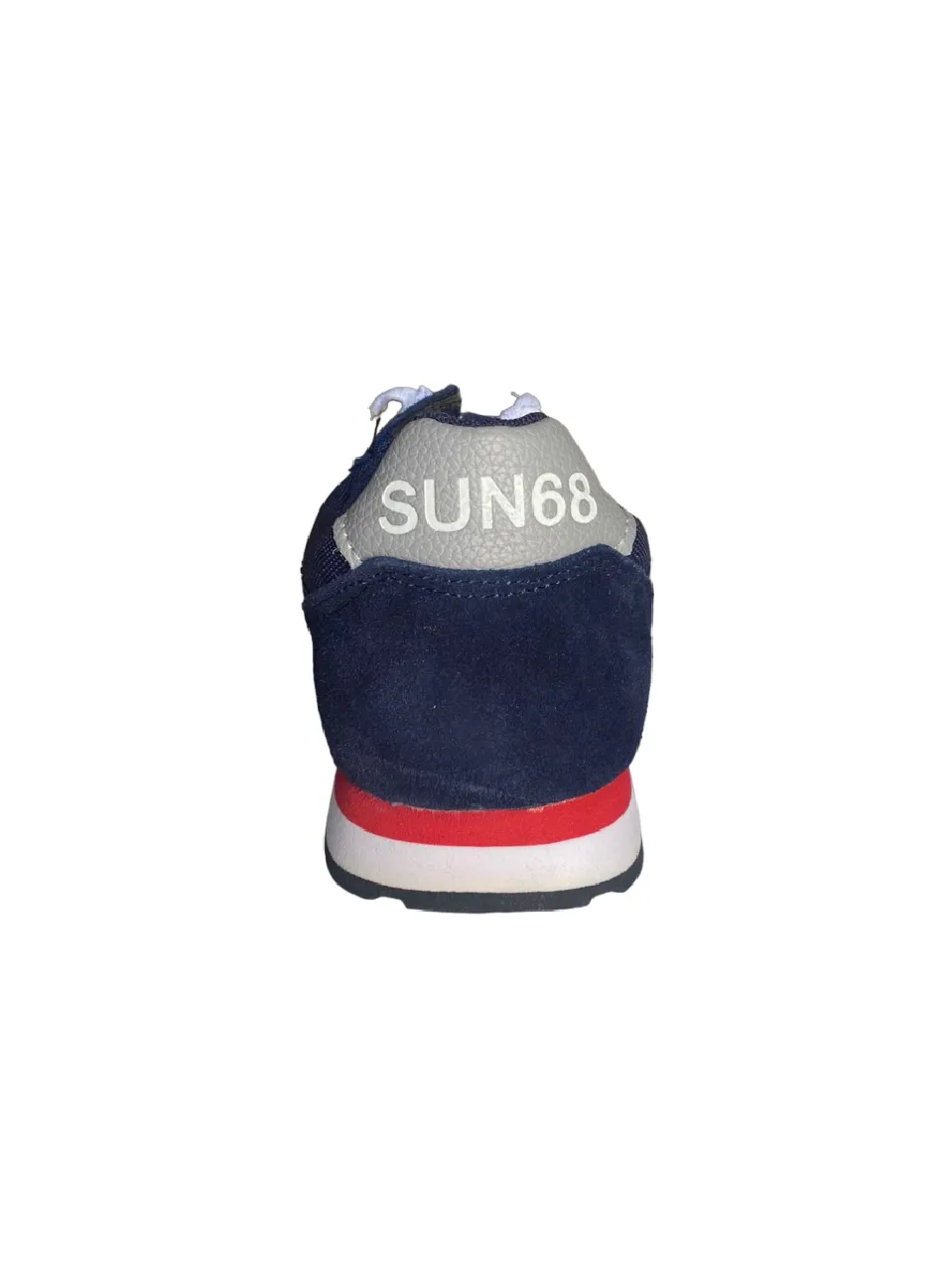 Sun98 children's sneakers Tom Nylon Patch Logo Z29304 07 navy blue