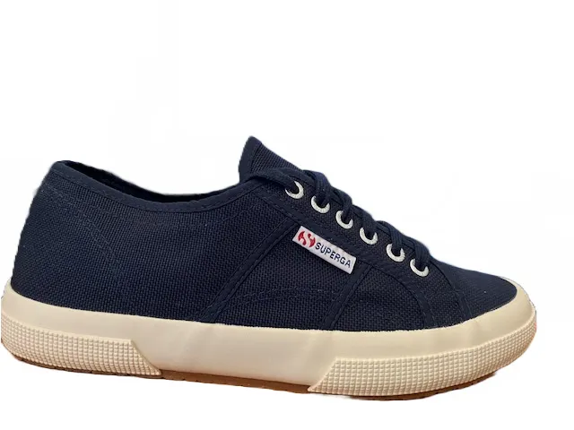 Superga 2750 Plus Cotu men's canvas sneakers shoe S003J70 933 Navy