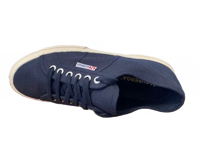 Superga 2750 Plus Cotu men's canvas sneakers shoe S003J70 933 Navy