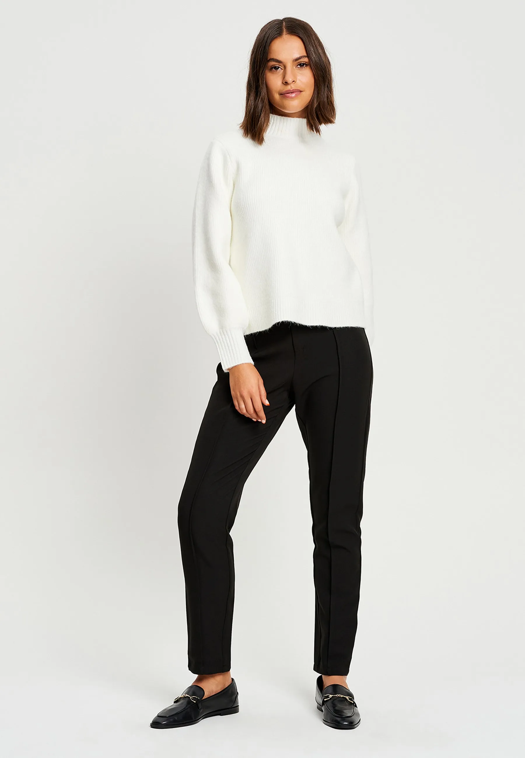 TANIA MOCK NECK  - Maglione