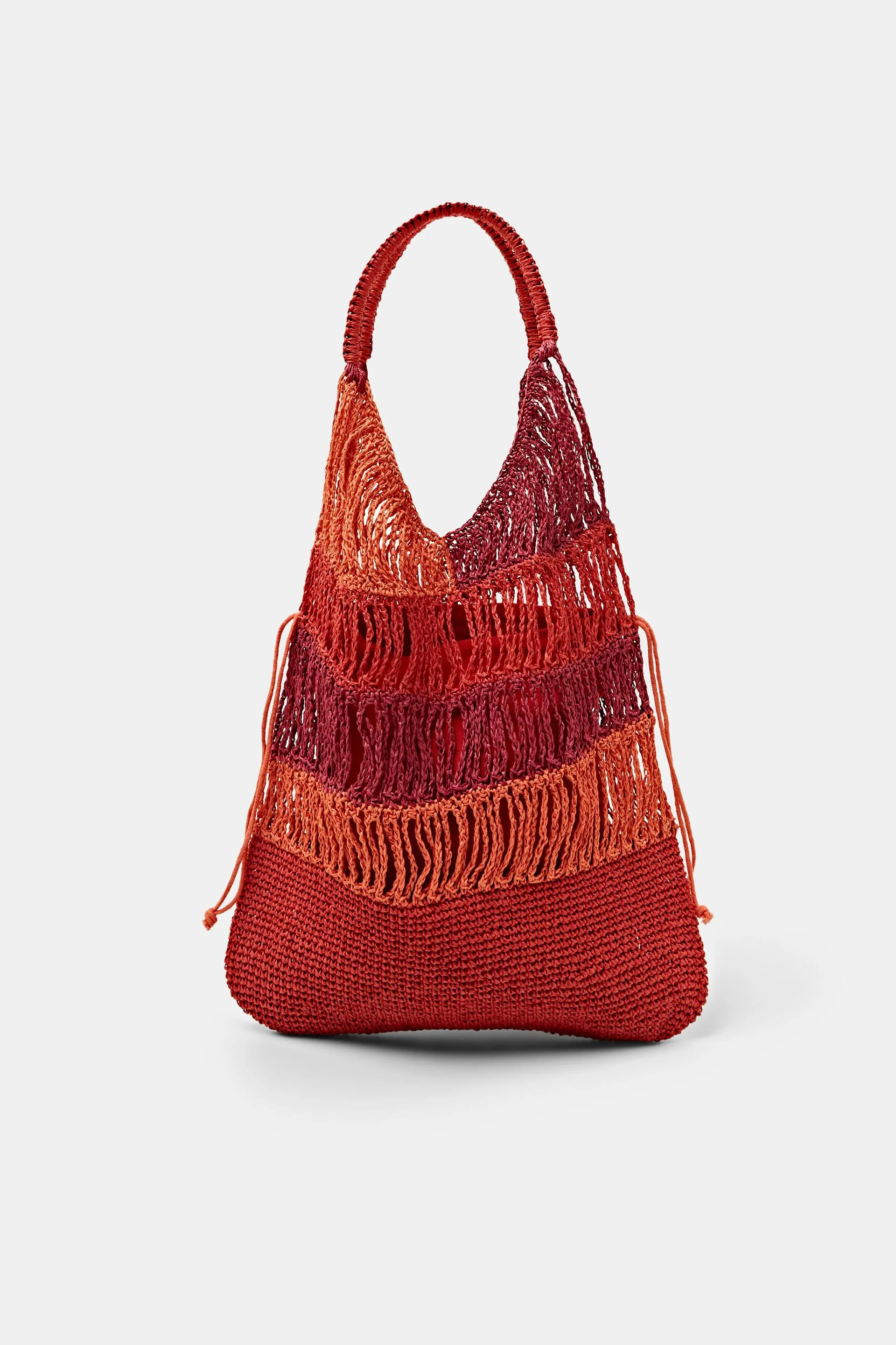 Tote Bag in carta all’uncinetto
