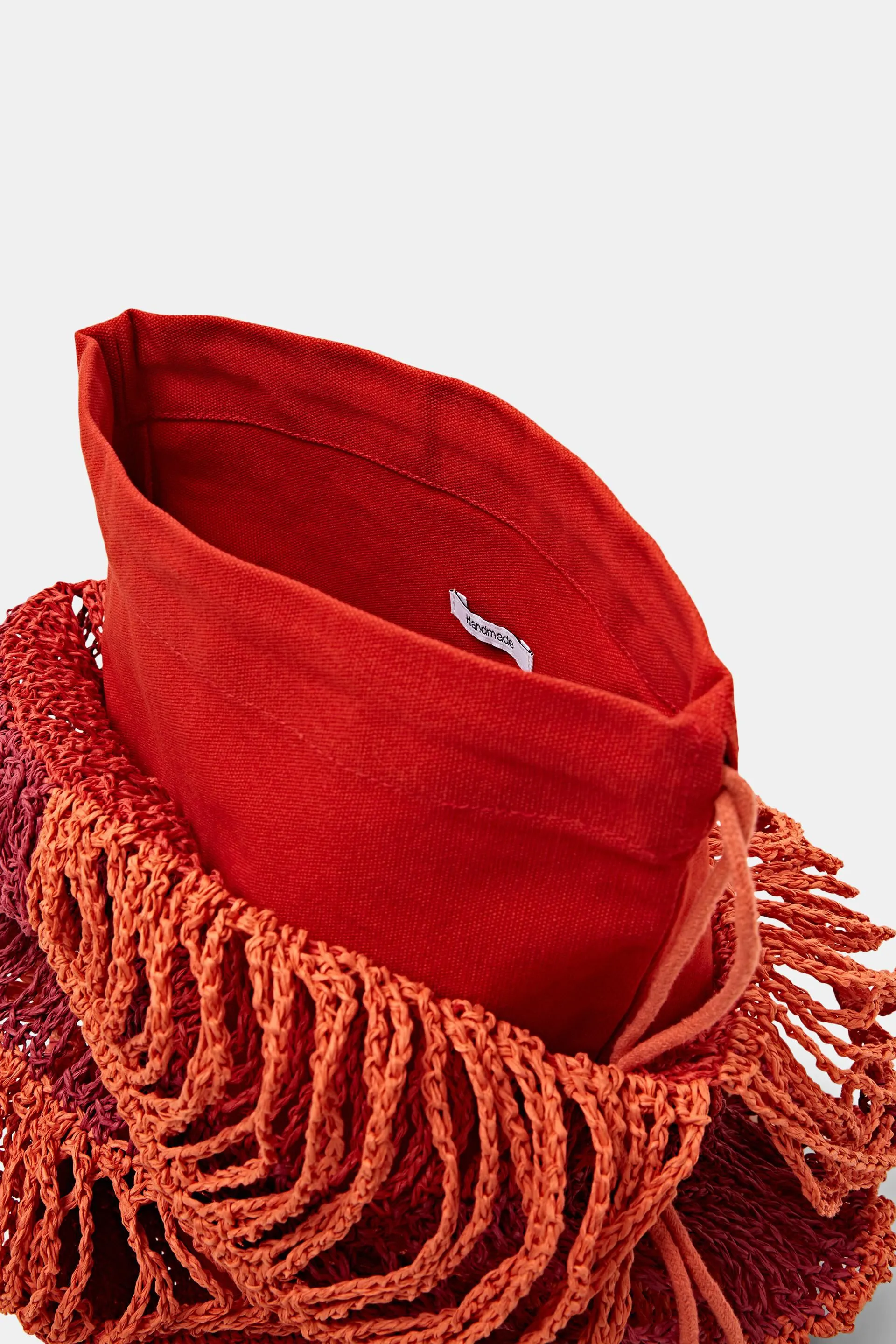 Tote Bag in carta all’uncinetto